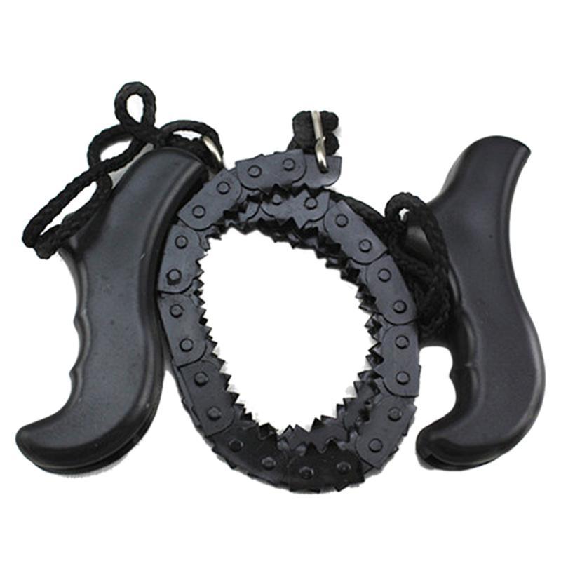 Outdoor Camping Emergency Chain Saw Carbon Steel Hiking Survival Hand Tool-Bluenight Outdoors Store-Bargain Bait Box