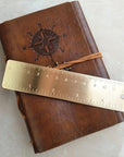 Outdoor Camping Equipment High Quality Brass Scale Portable Vintage Bookmarks-Fashion brand stores-Bargain Bait Box