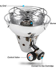 Outdoor Camping Gas Heater With Stand Portable Gas Stove Outdoor Stove Fishing-Outdoor Stoves-TOMSHOO OUTDOOR CO.,LTD-Bargain Bait Box