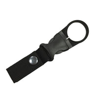 Outdoor Camping Hiking Water Bottle Holder Clip Tactical Carabiner Belt Buckle-Explorer 2017 Store-Black-Bargain Bait Box