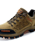 Outdoor Camping Men'S Hiking Shoes Sports Shoes Anti-Slippery Wear Tactics-My shoe ark Store-Orange-39-Bargain Bait Box