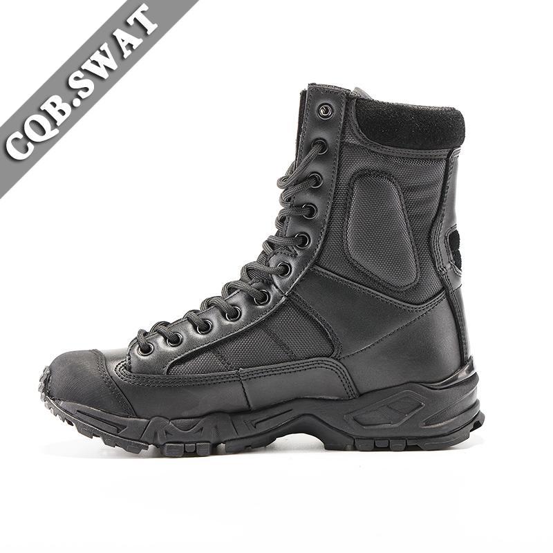 Outdoor Climing Hiking Tactical Boots Military Combat Boots Army Black Mens-The 61th minute-5.5-Bargain Bait Box
