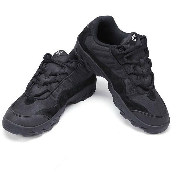 Outdoor Desert Us Tactical Sneakers 1200D Nylon Chamoi Leather Men Sport-The 61th minute-black-6.5-Bargain Bait Box