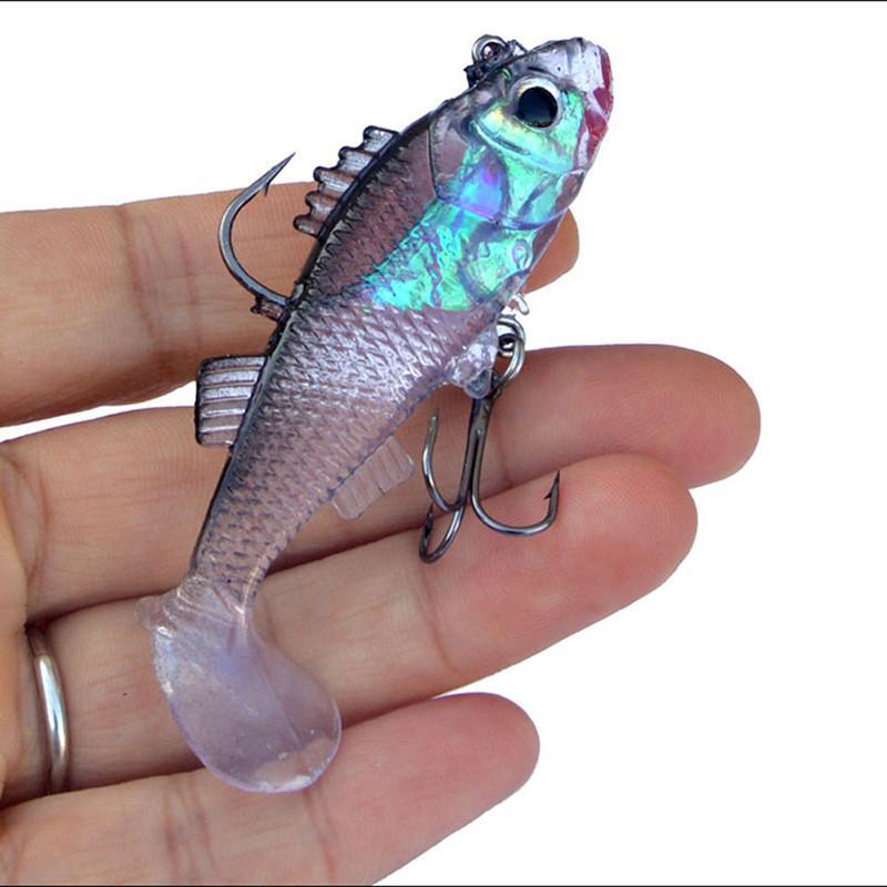 Outdoor Dynamic 3D Eyes Lead Fishing Lures Artificial Soft Bait Carp Crank-Outdoor Dynamic Club Store-Bargain Bait Box