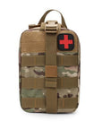 Outdoor Edc Molle Tactical Pouch Bag Emergency First Aid Kit Bag Travel-Huntress Store-CP-Bargain Bait Box