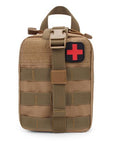 Outdoor Edc Molle Tactical Pouch Bag Emergency First Aid Kit Bag Travel-Huntress Store-Mud-Bargain Bait Box