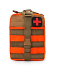 Outdoor Edc Molle Tactical Pouch Bag Emergency First Aid Kit Bag Travel-Huntress Store-Orange-Bargain Bait Box