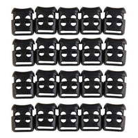 Outdoor Edc Tool Elastic Shoe Lace Shoelace Buckle Stopper Rope Clamp Paracord-shopping_spree88 Store-20 pcs4-Bargain Bait Box