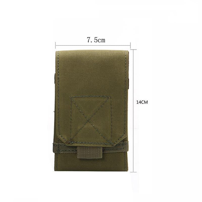Outdoor Equipment Tactical Holster Molle Army Camouflage Bag Hook Loop Belt-Workout1 Store-Army Green-Bargain Bait Box