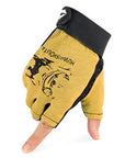 Outdoor Fishing Gloves Three Fingers Sports Gloves-Fishing Gloves-Jogging Club Store-Yellow-Bargain Bait Box