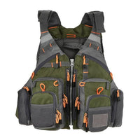 Outdoor Fishing Vest Life Superior Vest Flotation Floating-Fishing Vests-LiteTeck-with floam3-Bargain Bait Box