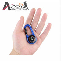 Outdoor G27 Hard Plastic Mountaineering Buckle With Compass Tactical Military-Airsoftfighting-Bargain Bait Box