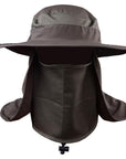 Outdoor Hiking Camping Uv Protection Face Neck Cover Fishing Cap Visor Hat-GOGOGO Outdoor Store-JG-Bargain Bait Box