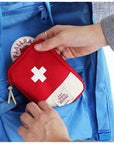 Outdoor Hiking First Aid Emergency Medical Survival Kit Wrap Gear Bag To Hunt-Fun Sunday Shop-Red-Bargain Bait Box
