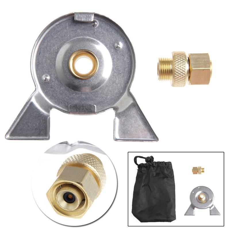 Outdoor Hiking Stove Burning Adapter Furnace Stove Converter Connector Gas-Fitness&Fun Store-Bargain Bait Box