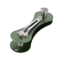 Outdoor Key Organizer Holder Key Clip Smart Flexible Key Chains Case Compact-To Be Well Store-Green-Bargain Bait Box