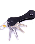 Outdoor Key Organizer Holder Key Clip Smart Flexible Key Chains Case Compact-To Be Well Store-Silver-Bargain Bait Box
