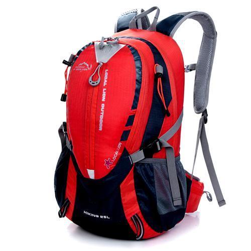 Outdoor Local Lion Cycling Backpack Riding Rucksacks Bicycle Road Bag-Gocamp-Gray Color-Bargain Bait Box
