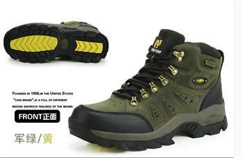 Outdoor Men Hiking Shoes Breathable High Top Sport Climbing Shoes Men Sneakers-BODAO ONLINE SHOPPING Store-hiking shoes B-5.5-Bargain Bait Box