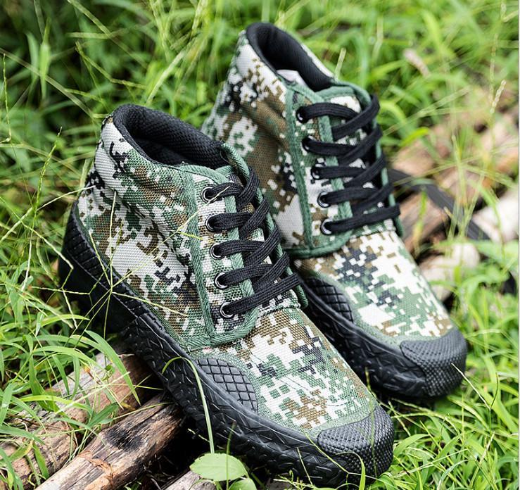 Outdoor Men S Tactical Training Desert Camouflage Hiking Travel Boots Autumn-The 61th minute-black-5-Bargain Bait Box