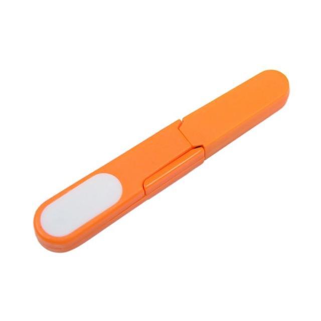 Outdoor Metal Blade Plastic Handle Cross Stitch/Fishing Line Scissors/Cutter-HZ2 Store-Orange-Bargain Bait Box