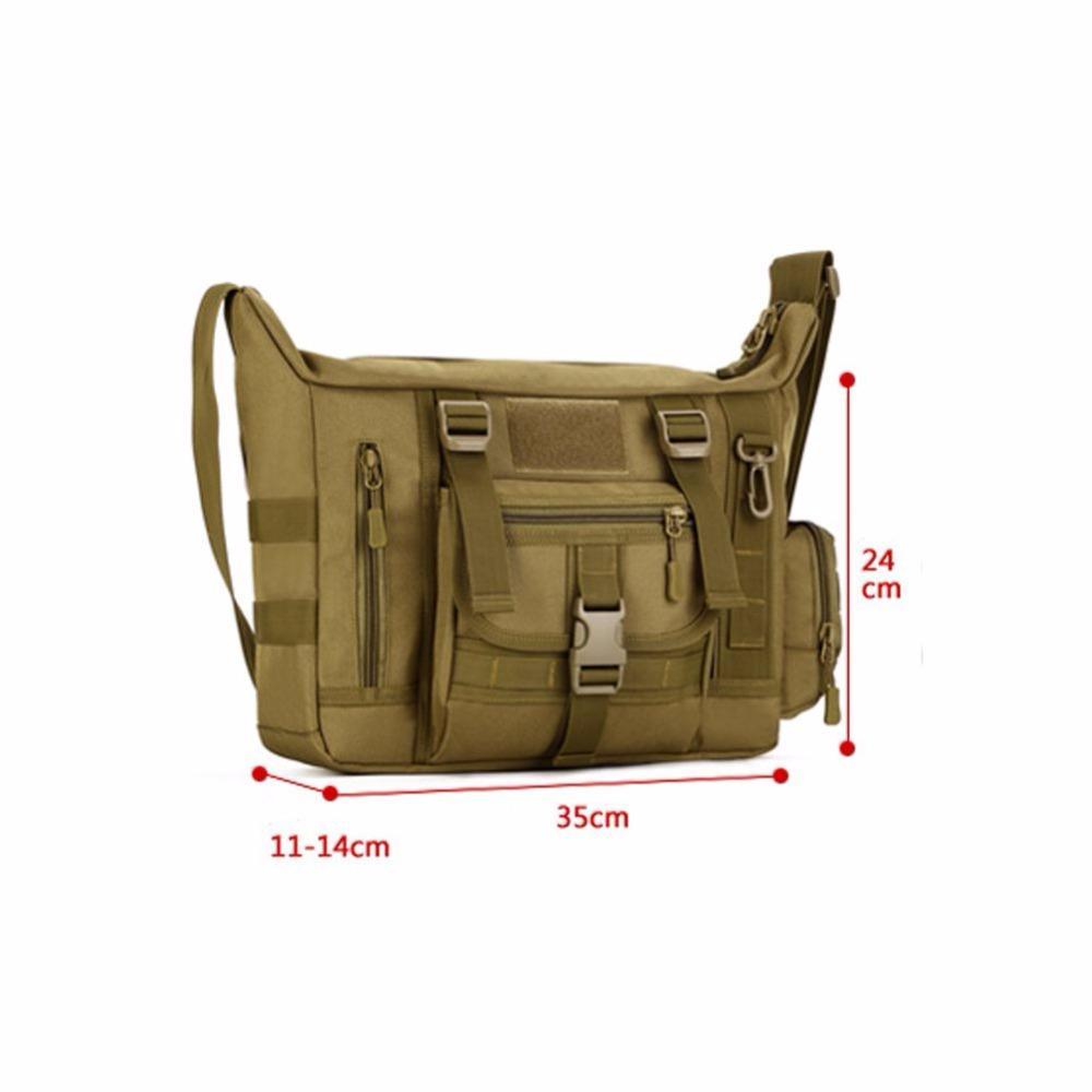 Outdoor Military Tactical Bag Camouflage Army Black Men Aslant Shoulder Bag-Sporting Enthusiasts Store-ACU-Bargain Bait Box