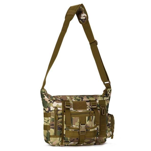Outdoor Military Tactical Bag Camouflage Army Black Men Aslant Shoulder Bag-Sporting Enthusiasts Store-CP-Bargain Bait Box