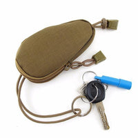 Outdoor Mini Bag Money Car Key Wallet Pouch Tactical Military Purse Pocket-Passionate Life Store-Khaki-Bargain Bait Box