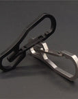 Outdoor Mini Hang Carabiner Hook Creative Stainless Steel Multi-Function Key-Bao Zhibao Outdoor Store-BXGdahaobense-Bargain Bait Box