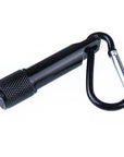 Outdoor Mini Led Flashlight Carabiner Clip Keychain Portable Sports Torch Lamp-Shop4708042 Store-Black-Bargain Bait Box