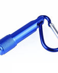 Outdoor Mini Led Flashlight Carabiner Clip Keychain Portable Sports Torch Lamp-Shop4708042 Store-Blue-Bargain Bait Box