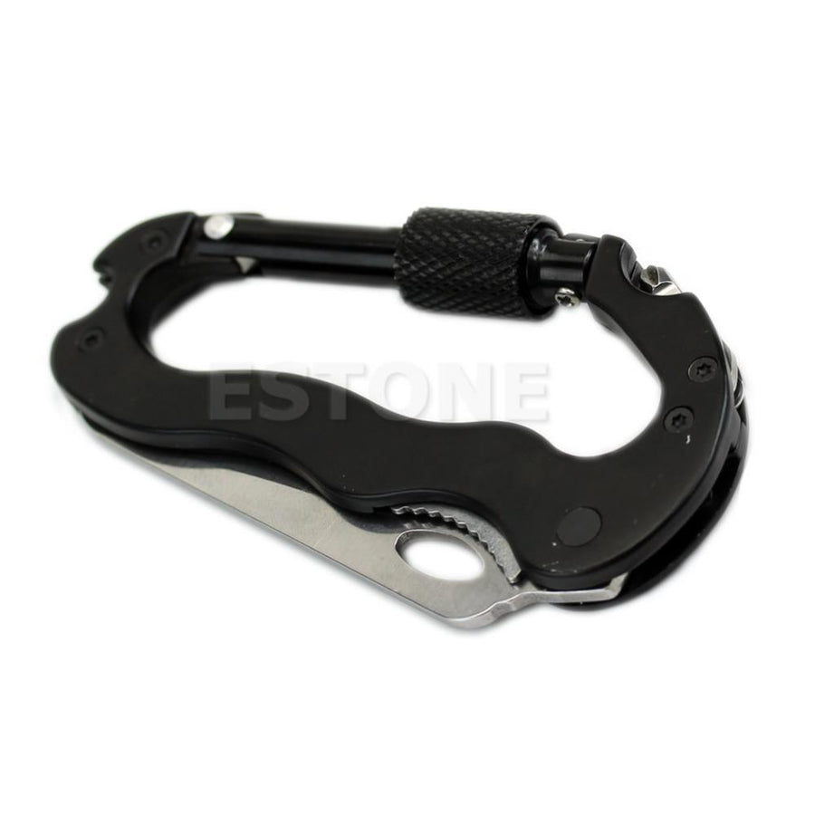 Outdoor Mountain Climbing Buckle Survival Multi-Function Knife Carabiners S08-Tammy MI Store-Bargain Bait Box