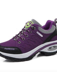 Outdoor Mountain Climbing Shoes For Women Waterproof Trekking Shoes Woman-DR.Eagle Official Store-Purple-4.5-Bargain Bait Box