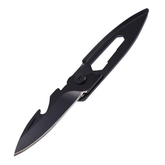Outdoor Opener Edc Knife Travel Camping Portable Hand Tools Fruit Knife-To Be Well Store-Black-Bargain Bait Box
