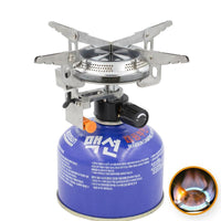 Outdoor Picnic Burners Foldable Camping Gas Stove And Equipped With Fire Starter-Klte Household appliances-Bargain Bait Box