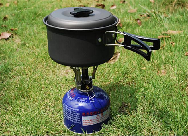 Outdoor Picnic Burners Stove Camping Gas Stove Portable Folding Mini Burners-JK Outdoor-Bargain Bait Box