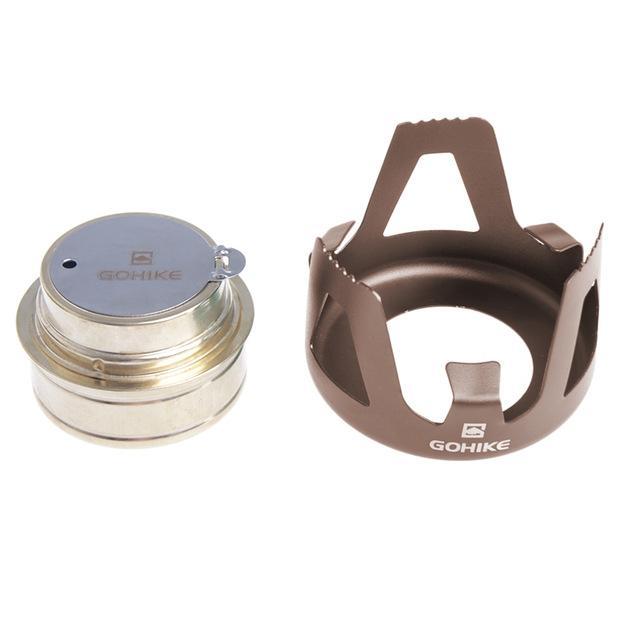 Outdoor Picnic Stove Mini Ultra-Light Spirit Combustor Alcohol Stove Outdoor-Movement &amp; Outdoor Store-as the picture shows2-Bargain Bait Box