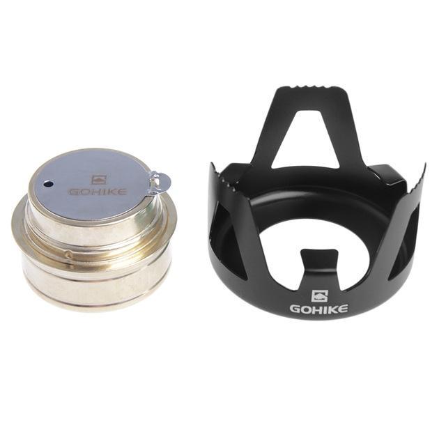 Outdoor Picnic Stove Mini Ultra-Light Spirit Combustor Alcohol Stove Outdoor-Movement &amp; Outdoor Store-as the picture shows5-Bargain Bait Box