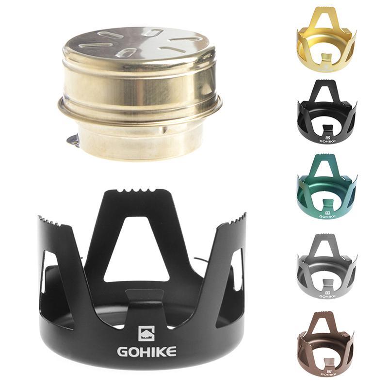 Outdoor Picnic Stove Mini Ultra-Light Spirit Combustor Alcohol Stove Outdoor-Movement & Outdoor Store-as the picture shows-Bargain Bait Box