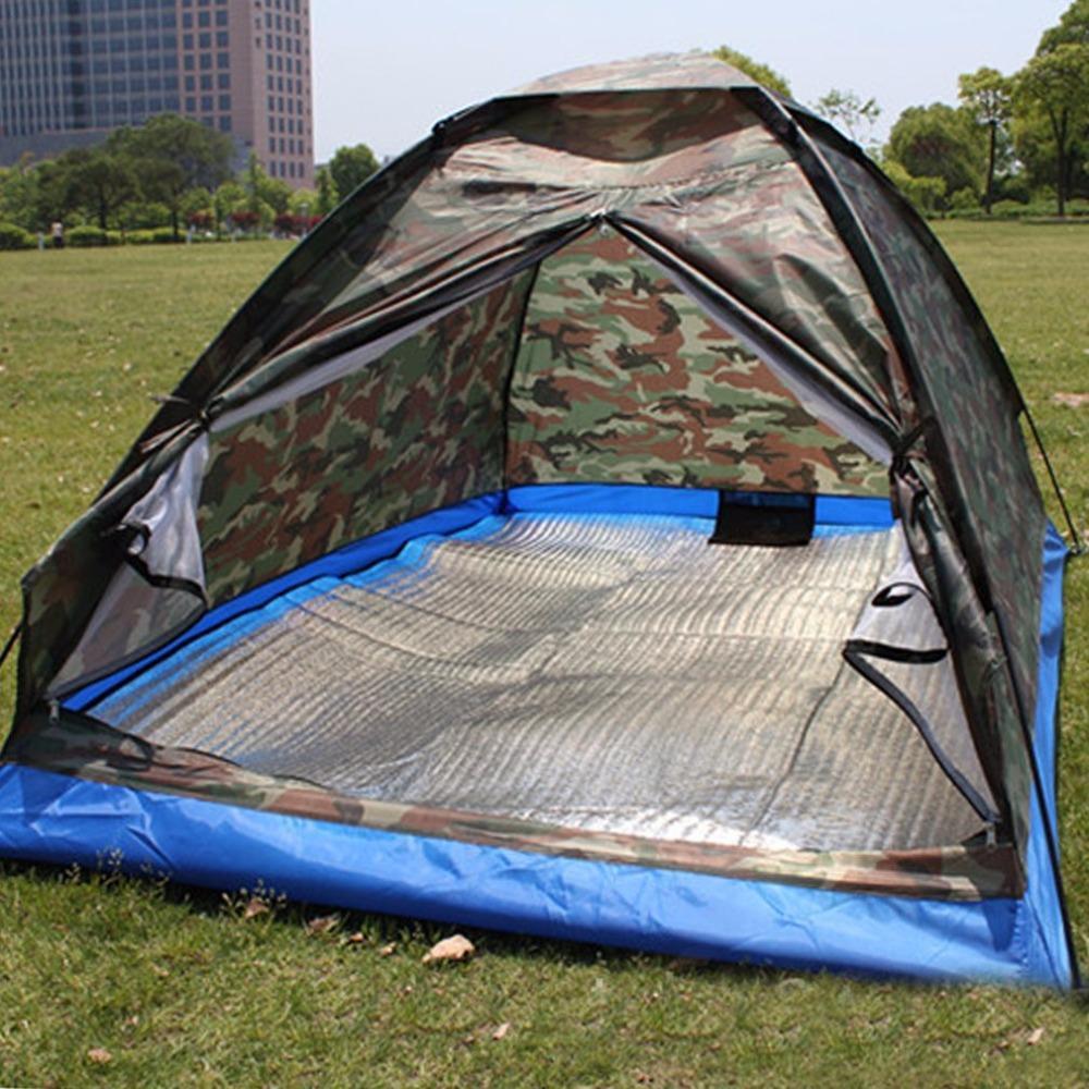 Outdoor Portable Beach Tent Camouflage Camping Tent For 2 Person Single Layer-YKS sport Shop-Bargain Bait Box