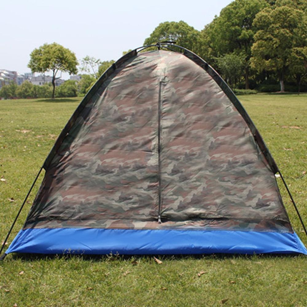 Outdoor Portable Beach Tent Camouflage Camping Tent For 2 Person Single Layer-YKS sport Shop-Bargain Bait Box