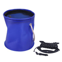 Outdoor Portable Eva Canvas Bucket Folding Bucket Portable Camping Hiking-Splendidness-Bargain Bait Box