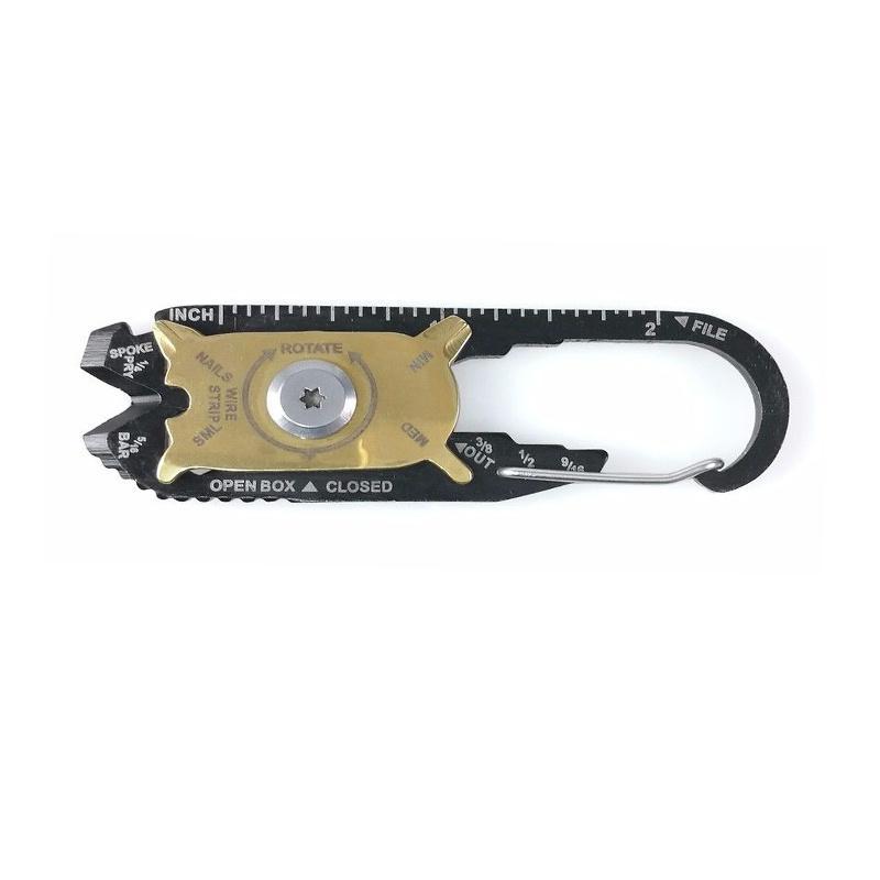 Outdoor Portable Gadget Mini Utility Fixr 20 In 1 Pocket Multi Tool Keychain-To Be Well Store-Bargain Bait Box