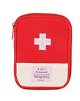 Outdoor Portable Medicine First Aid Pack With Zipper Emergency Medical-Smiling of Fei Store-Red-Bargain Bait Box