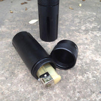 Outdoor Portable Survival Aluminium Alloy Edc Cnc Waterproof Capsule Seal Bottle-Sports &Recreation Shop-DF-Bargain Bait Box
