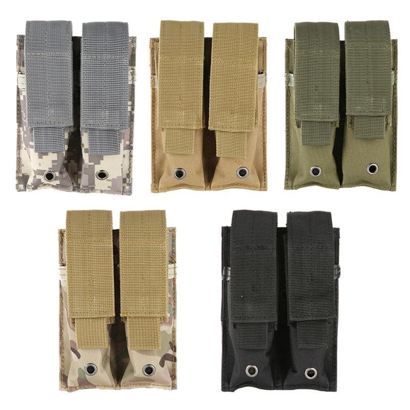 Outdoor Practical Camping Pouch Equipments 9Mm Nylon 600D Tactical Molle Dual-Wincer Store-ACU-Bargain Bait Box