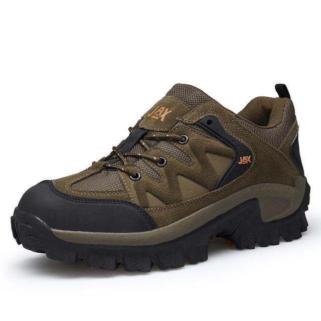 Outdoor Shoes Men Climbing Mountain Hot Sale Walking Shoes For Men-YANGTENG Store-Brown-7-Bargain Bait Box