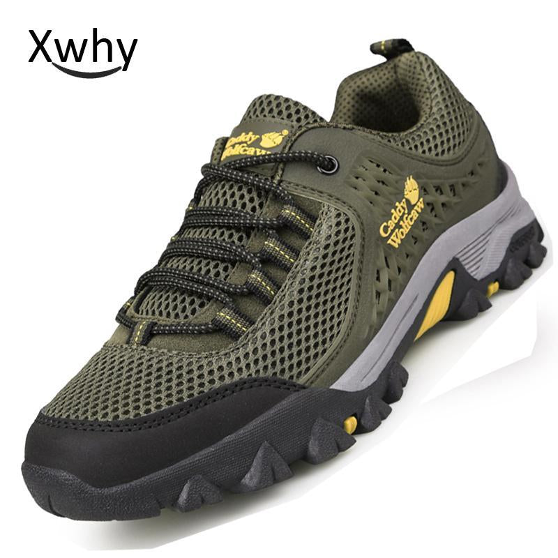 Outdoor Sneakers Couples Spring Summer Trekking Hiking Shoes Big Size 47 48-goon Store-GREY-5-Bargain Bait Box