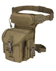 Outdoor Sport Backpack Camping Hiking Trekking Waist Leg Bag Military Tactical-Outdoor Angel-Army green-Bargain Bait Box