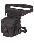 Outdoor Sport Backpack Camping Hiking Trekking Waist Leg Bag Military Tactical-Outdoor Angel-Black-Bargain Bait Box